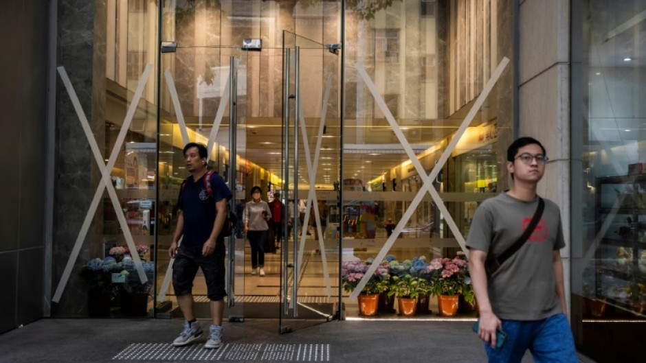 Hong Kong's weather observatory said it expected to upgrade the warning for Super Typhoon Saola to 'T8' by early Friday morning