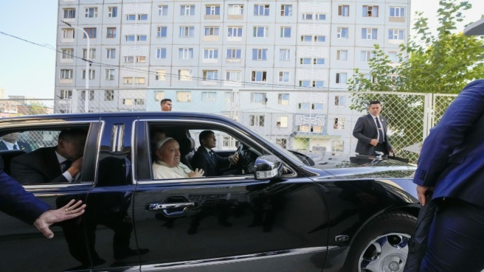 Pope Francis is on a diplomatically tinged visit to Mongolia