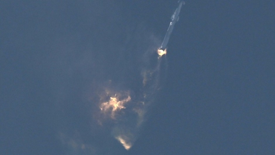 SpaceX blew up its Starship rocket four minutes after it blasted off from the company's Starbase in Boca Chica, Texas during its debut orbital test flight