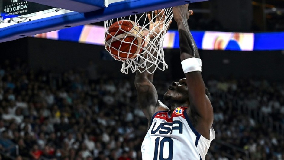 Anthony Edwards top-scored with 23 points for the USA but it wasn't enough to get past Germany