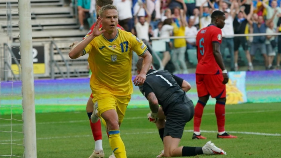 Oleksandr Zinchenko scored the opener for Eukraine in a 1-1 draw with England