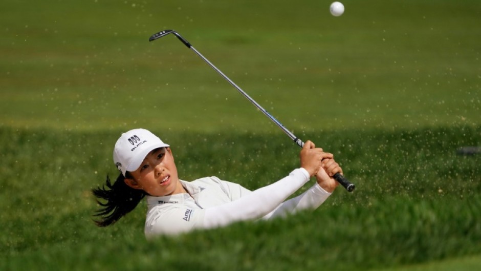 China's Yin Ruoning became the women's golf world number one on Sunday with a third-place finish at the LPGA Queen City Championship