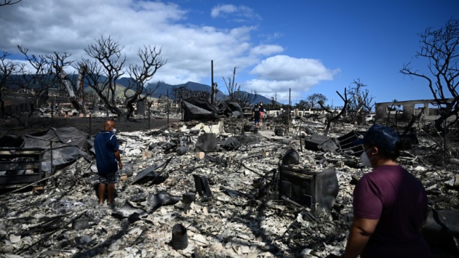 Natural disasters such as the wildfires that scorched Hawaii have become more frequent