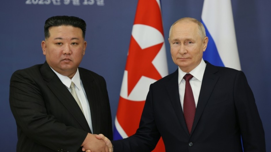 Kim and Putin met at a Russian spaceport on Wednesday