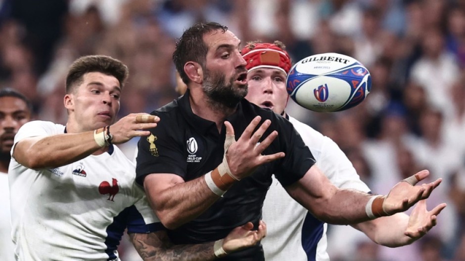 New Zealand's lock Samuel Whitelock 