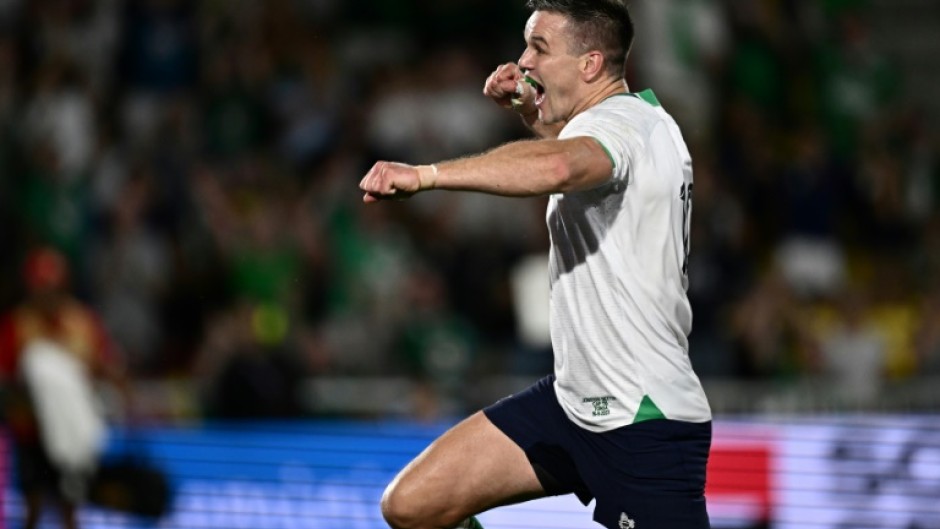 Manie Libbok says he is looking forward to his duel with Ireland's legendary fly-half Johnny Sexton  