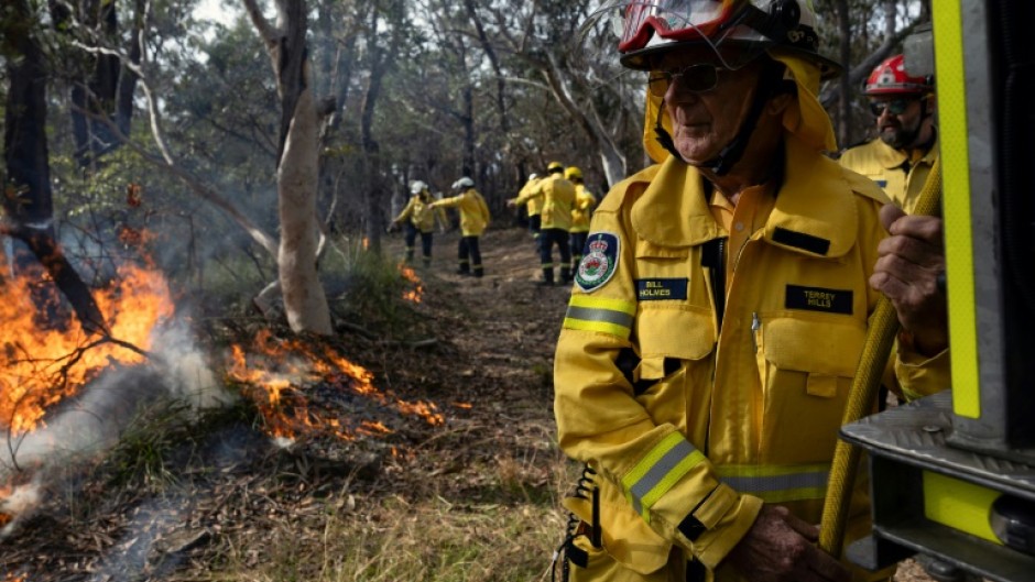 There are fears Australia's volunteer firefighters may not be able to cope if climate change makes fires even more intense and frequent