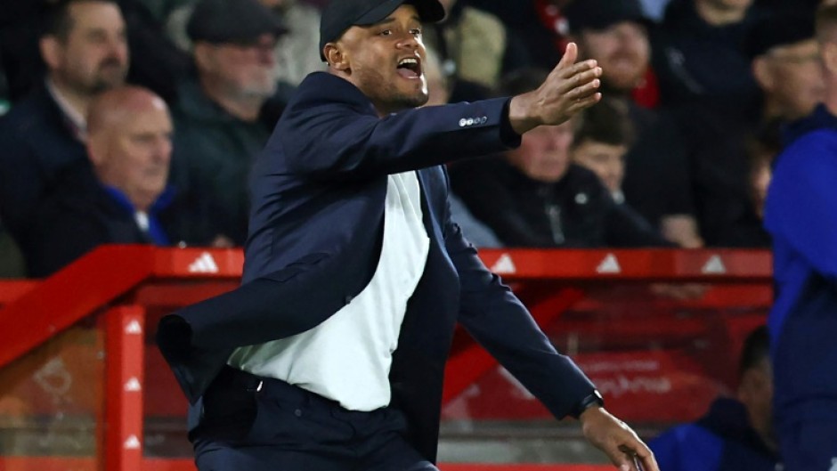 Vincent Kompany is preparing his Burnley team to face Manchester United