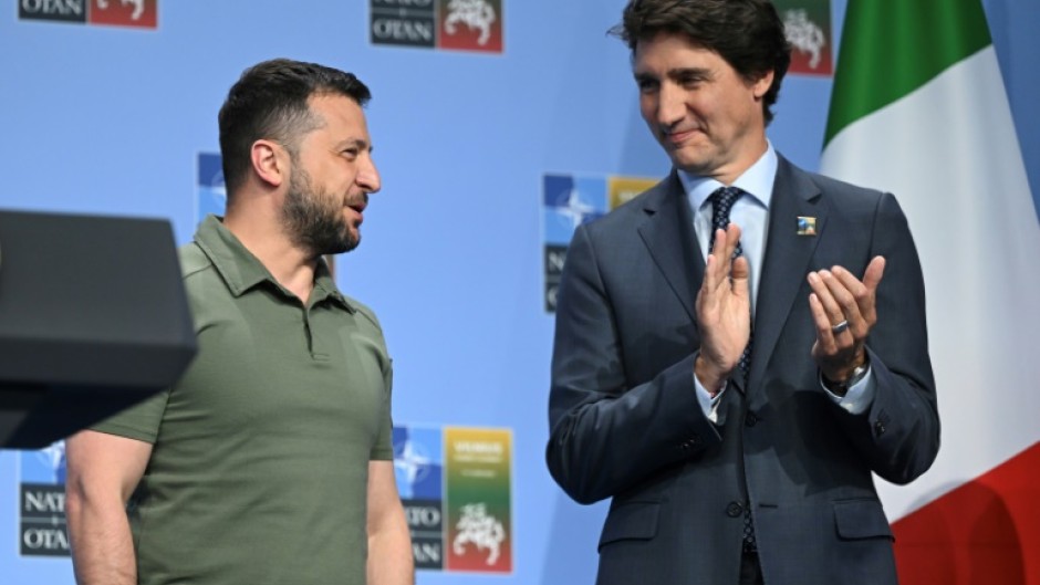 Zelensky, who in July attended the NATO summit in Vilnius, will meet with Canadian Prime Minister Justin Trudeau, whose country has the second-largest Ukrainian diaspora in the world