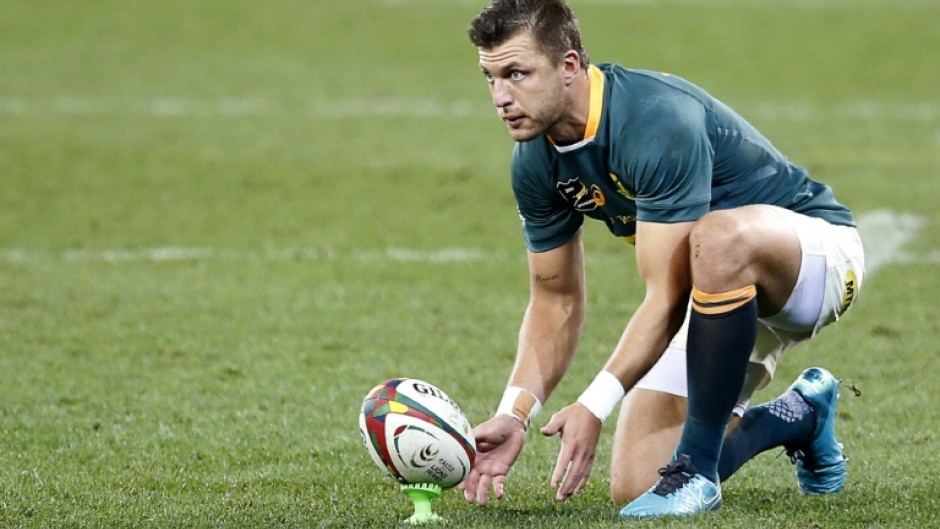 Handre Pollard is back with the Springboks and likely to play against Tonga