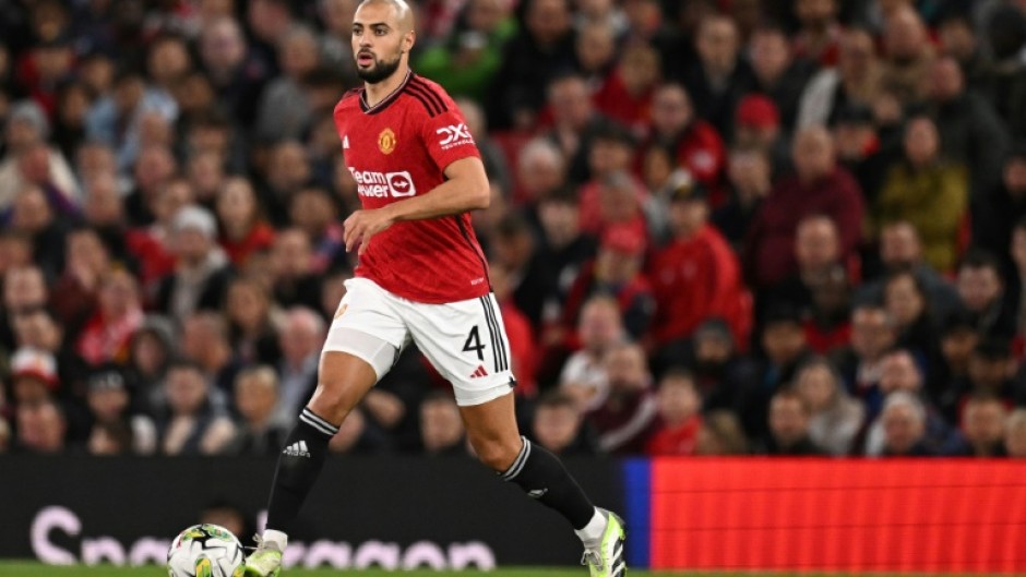 Manchester United midfielder Sofyan Amrabat