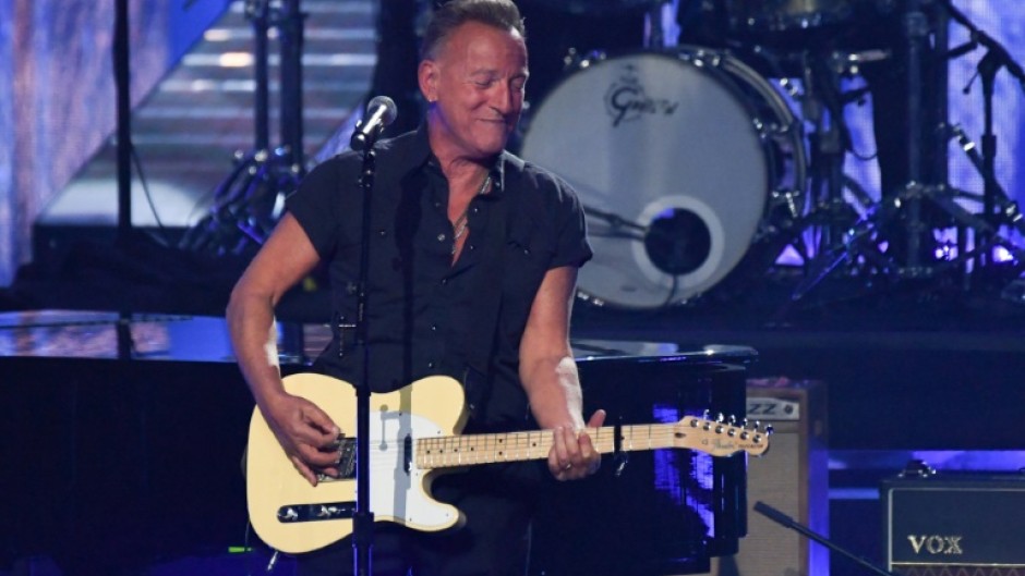 Bruce Springsteen performs during the annual Rock and Roll Hall of Fame Induction Ceremony in Los in November 2022