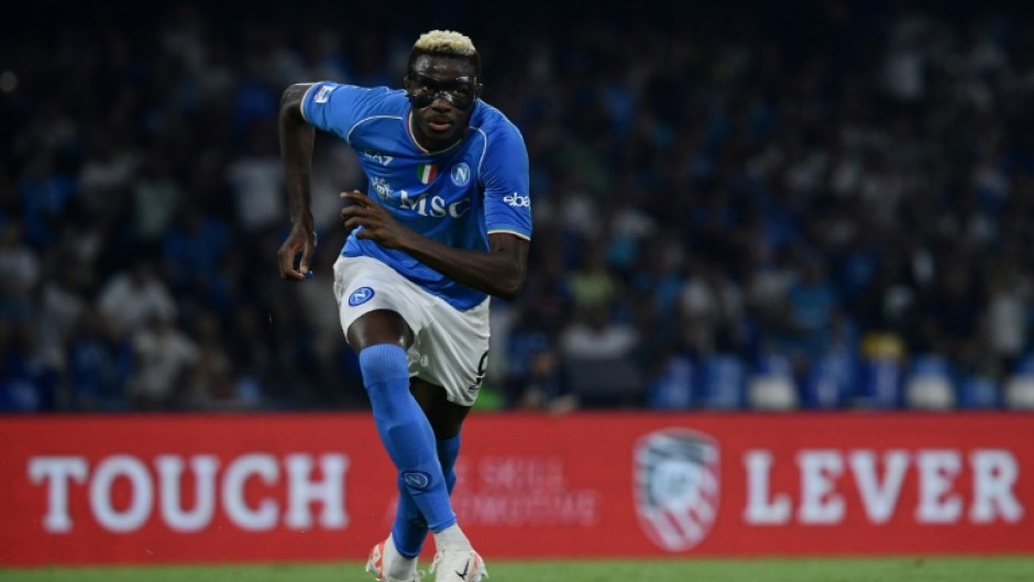 Napoli's Nigerian forward Victor Osimhen 