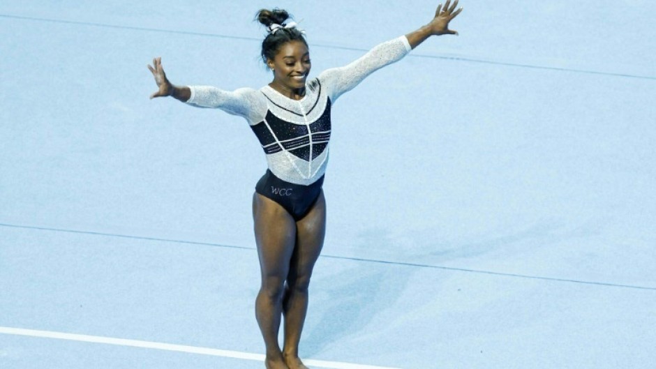 Biles showed she had lost none of her incredible skills at the US Classic in Chicago, Illinois, on August 5, 2023