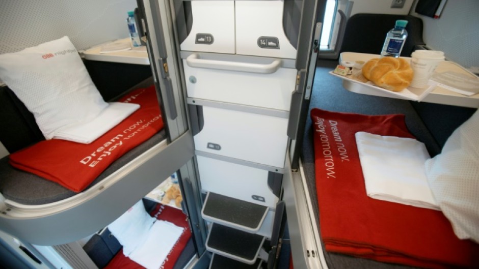 The new trains feature a modern design, more privacy and more shower facilities