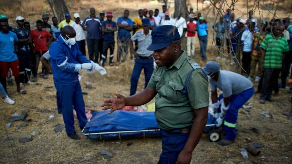 Local residents watched in anguish as rescue workers tried to retrieve bodies from the mine