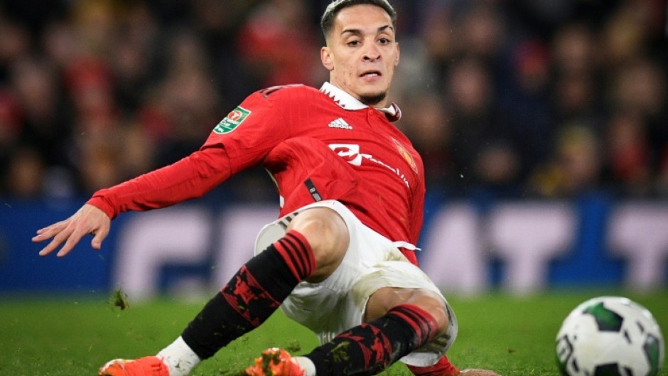 Manchester United forward Antony 