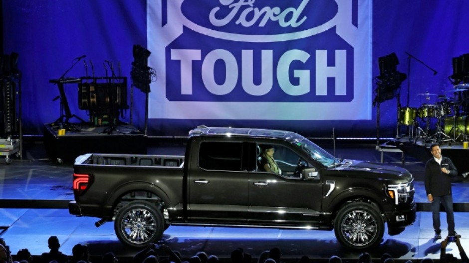 Strong demand for the F-150 and other trucks lifted Ford's sales, despite the effect of increased borrowing rates