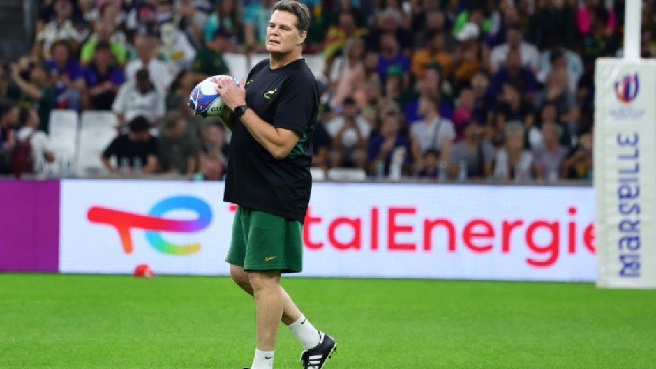 Rassie Erasmus moved from head coach to director of rugby after the 2019 World Cup 