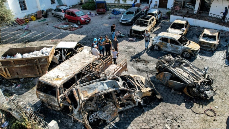 The bombardment was sparked by Hamas's attack on Israel on October 7