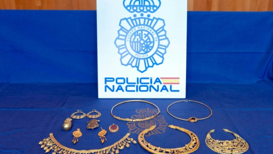Spain has seized ancient gold artefacts valued at 60 million euros stolen from Ukraine 