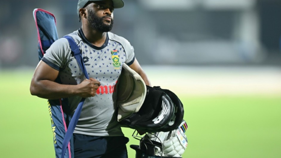'We'll be ready for Pakistan': South Africa skipper Temba Bavuma attends a practice session at Chennai on Thursday