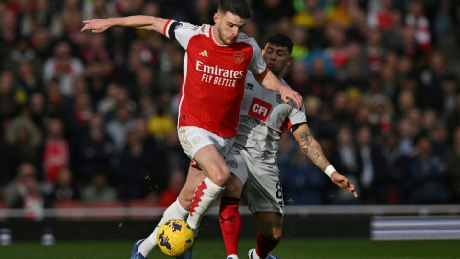 Arsenal's Declan Rice
