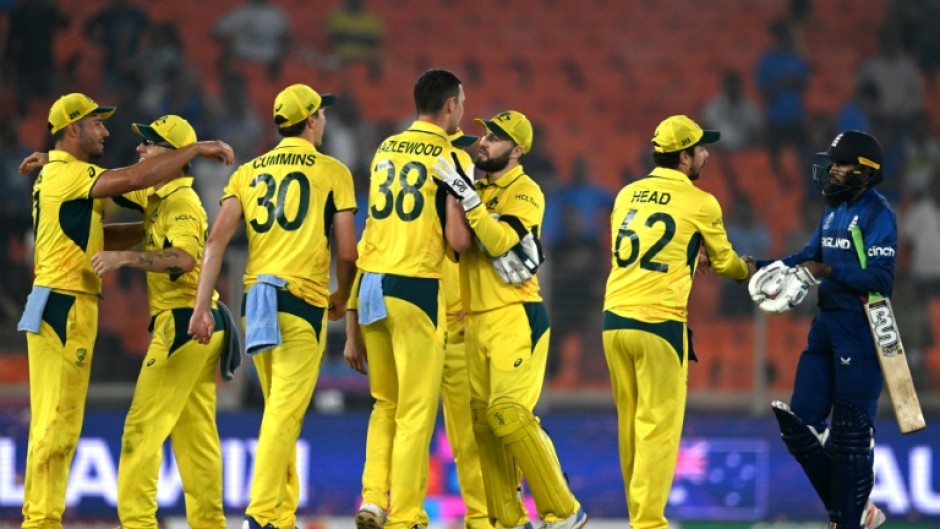 'It hurts': Australia's players celebrate their win as England's Adil Rashid walks off