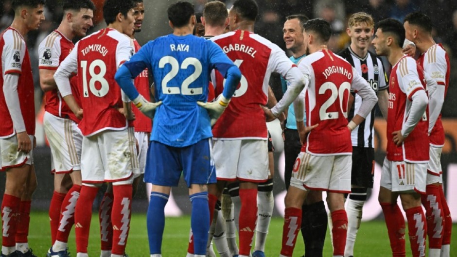 Arsenal criticised the standard of Premier League refereeing in a statement on Sunday