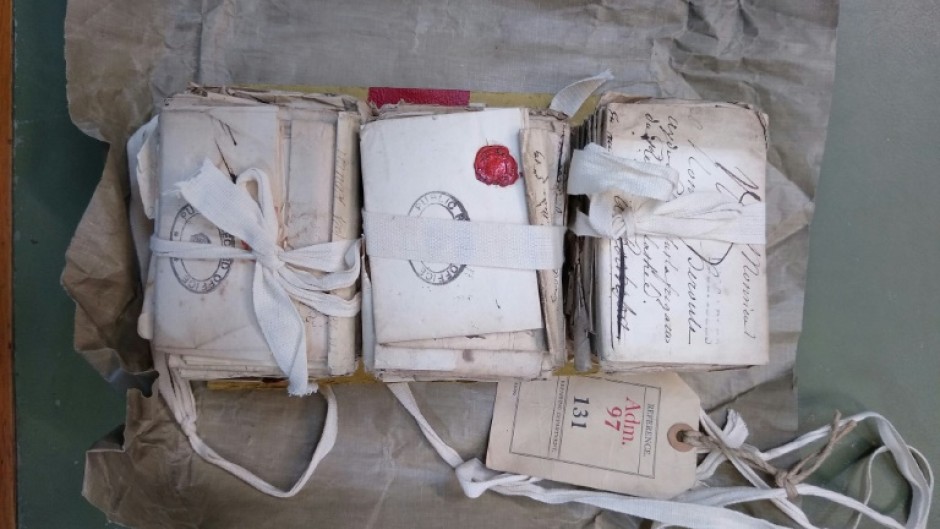 Cambridge University professor Renaud Morieux unearthed the undelivered and unread letters at the National Archives in Kew