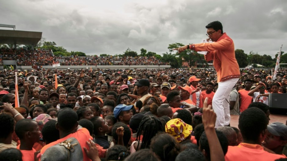 Rajoelina, 49, became Africa's youngest head of state in 2009 when he took power on the back of a coup