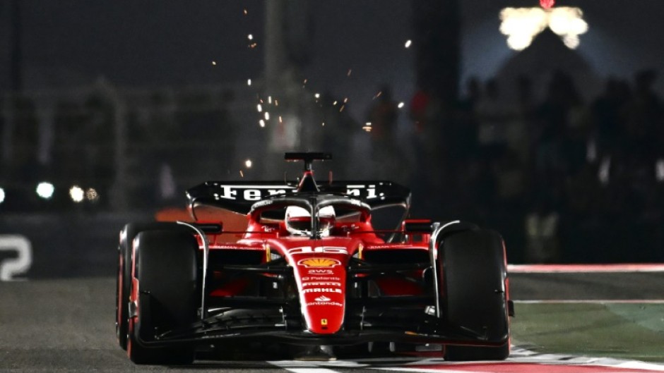 Charles Leclerc was quickest in second practice for the Abu Dhabi Grand Prix