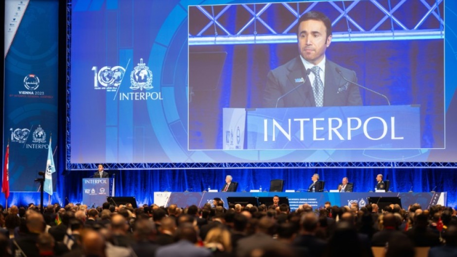 More than a thousand police and law enforcement leaders from around the world are attending Interpol's centenary general assembly in Vienna, where it was founded