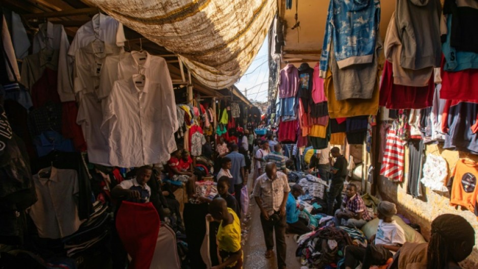 An estimated 16 million Ugandans -- one in every three -- wear used clothing