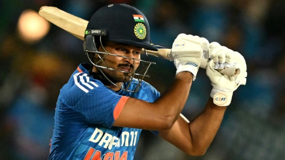 Shreyas Iyer made a brisk 53 to lift India to 160-8 in the fifth T20 against Australia 