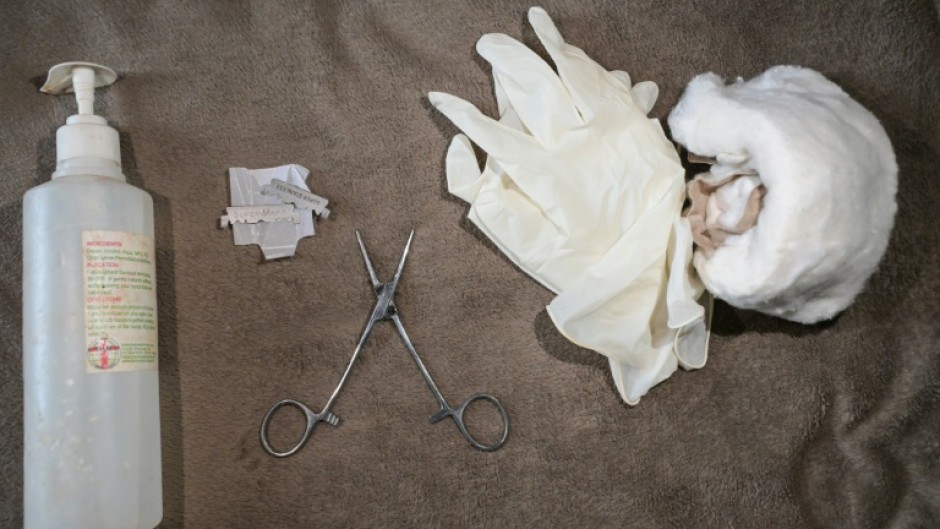 Medicalised FGM -- performed using tools like these -- is defended by practitioners and communities alike as a "safe" way to preserve the custom, despite risks to the victim's physical, psychological and sexual health