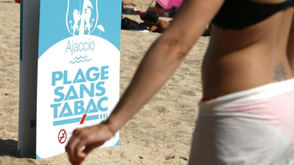 All French beaches are to become no-smoking areas