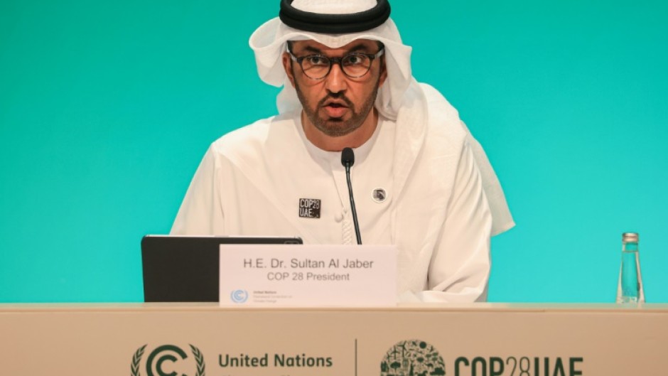 COP28 president Sultan Al Jaber has tasked a group of ministers to find agreement by Tuesday
