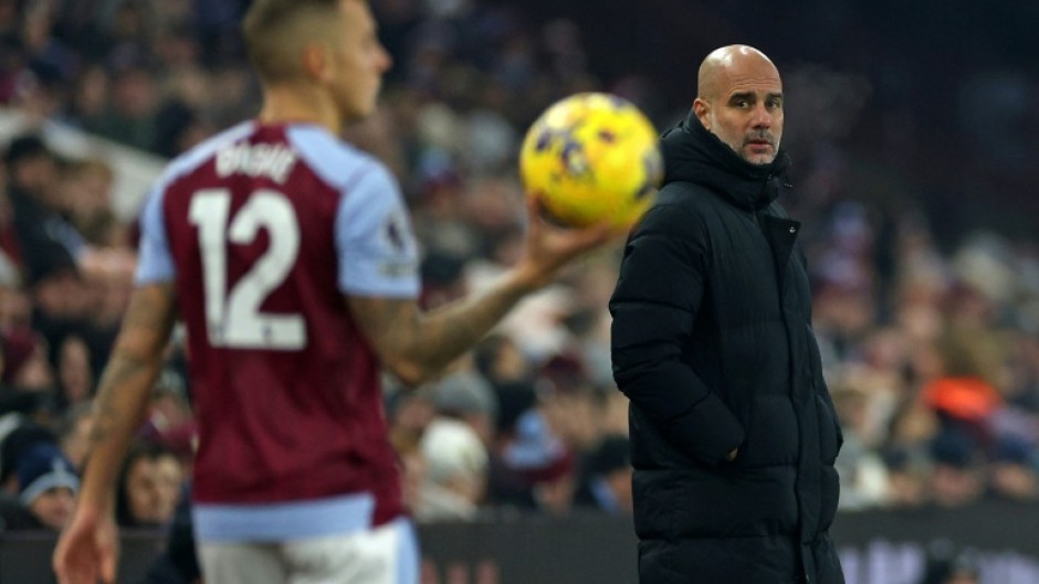 Pep Guardiola's Manchester City are winless in their past four Premier League matches
