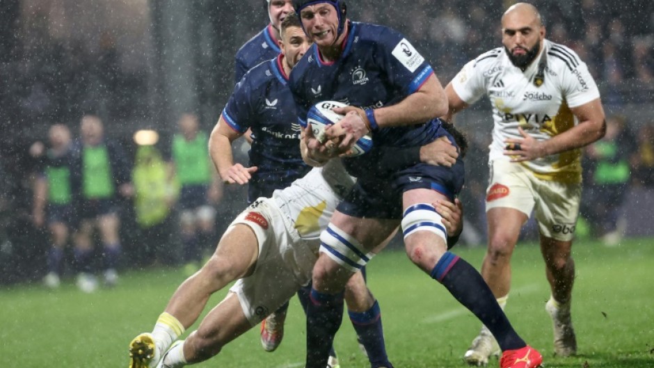 Leinster gained a measure of revenge in soggy conditions for last season's Champions Cup final defeat by La Rochelle 
