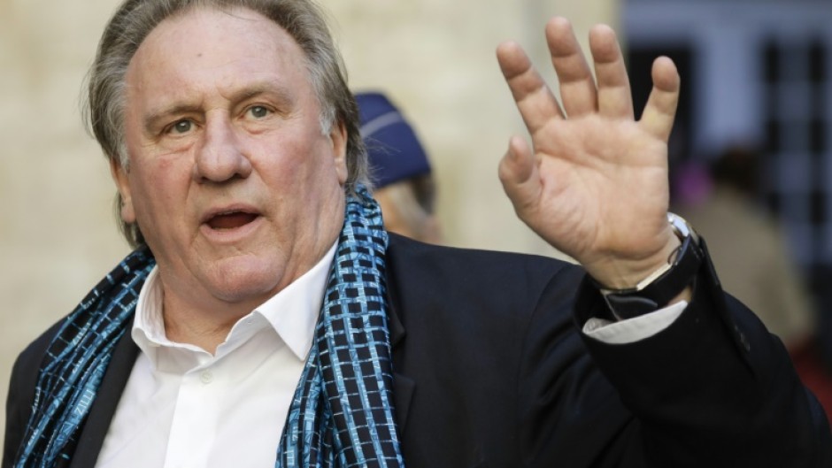 Gerard Depardieu in 2018. The French star faces a string of sexual assault allegations