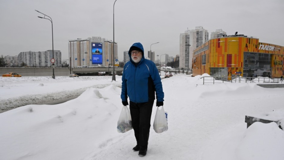 Vladimir Putin's media marathon was aired on TV and shown on outdoor screens across Russia