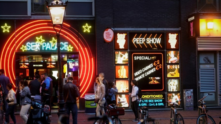 The planned 'erotic centre' will replace the centuries-old red light district with its neon-lined windows