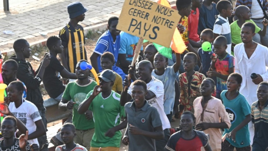 'Let us manage our country': The Nigerien army wants France out
