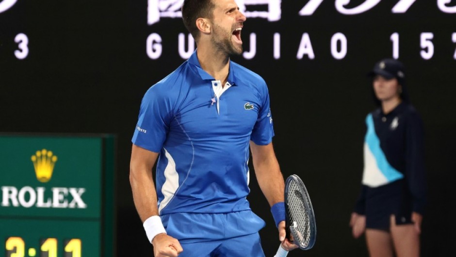 Novak Djokovic survived a tough test to make the Australian Open third round
