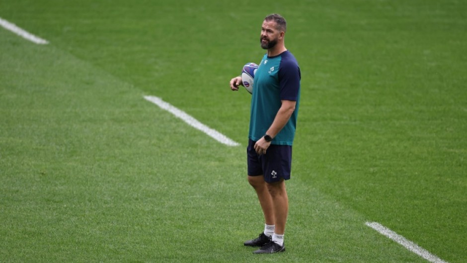 Ireland head coach Andy Farrell says he does not believe in change for change's sake