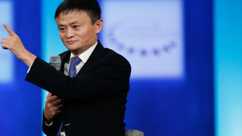 Alibaba surged in Hong Kong and New York on reports of a huge stake purchase by co-founders Jack Ma and Joseph Tsai