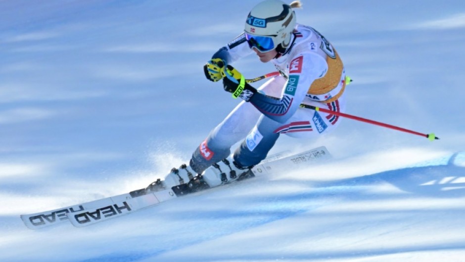 Ragnhild Mowinckel claimed her fourth World Cup win on Saturday