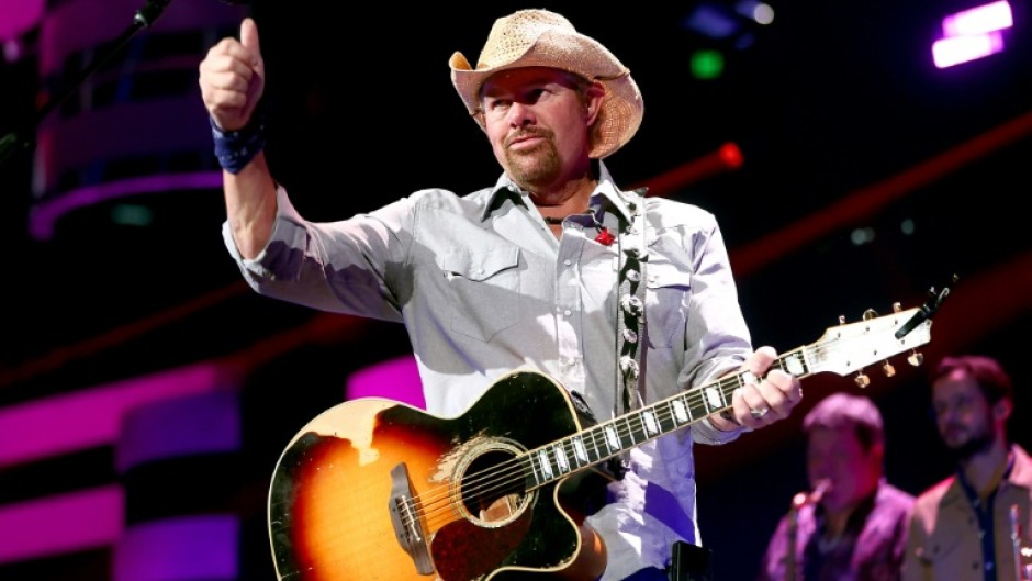 Toby Keith, seen here performing in 2021, was a controversial figure in the United States
