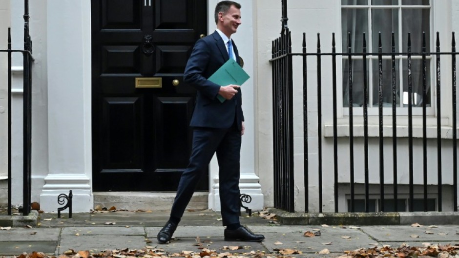 Finance minister Jeremy Hunt insisted the economy was 'turning a corner'